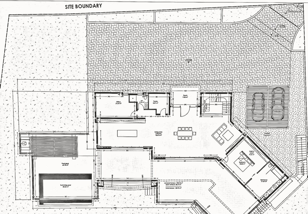 Upper floor plan